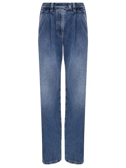 Джинсы хлопковые BRUNELLO CUCINELLI