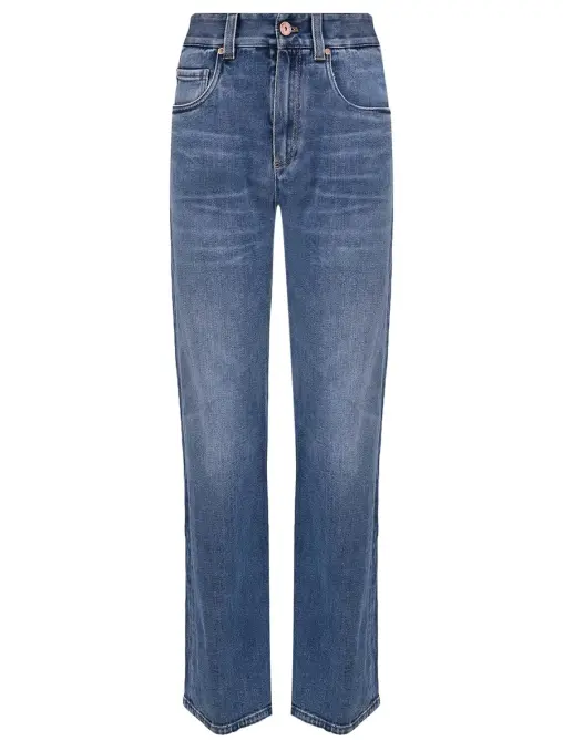 Джинсы хлопковые BRUNELLO CUCINELLI