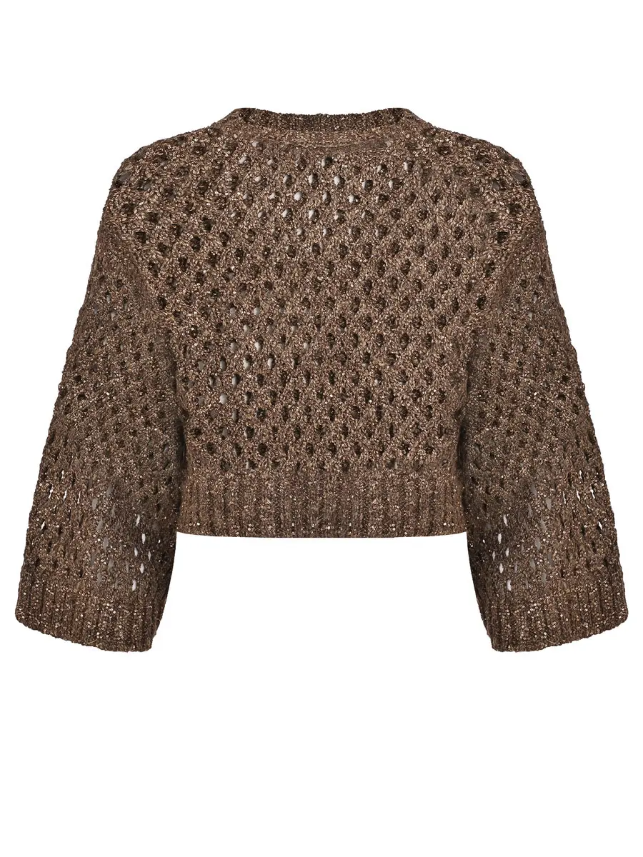 Джемпер с пайетками