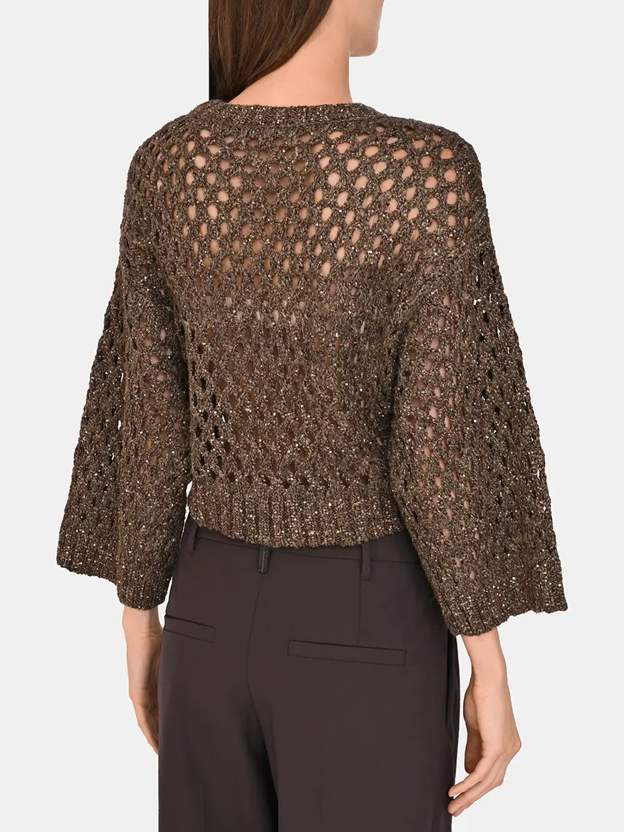 Джемпер с пайетками