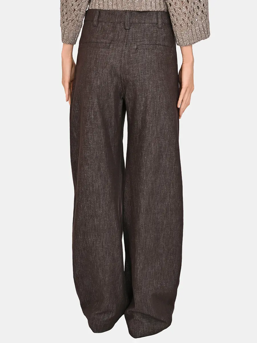 Джинсы из хлопка и вискозы