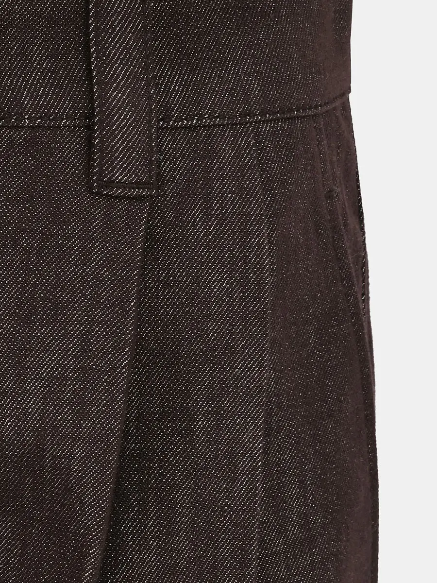 Джинсы из хлопка и вискозы