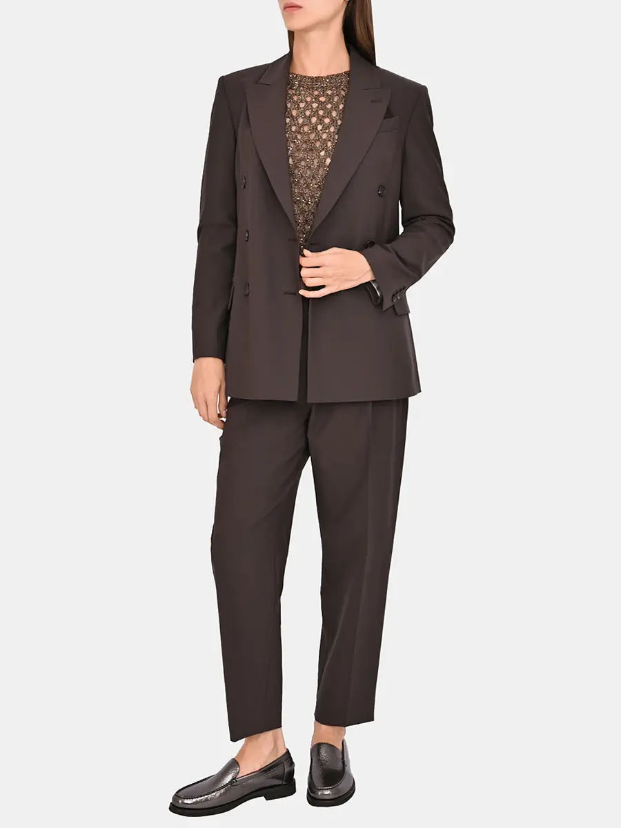 Брюки шерстяные