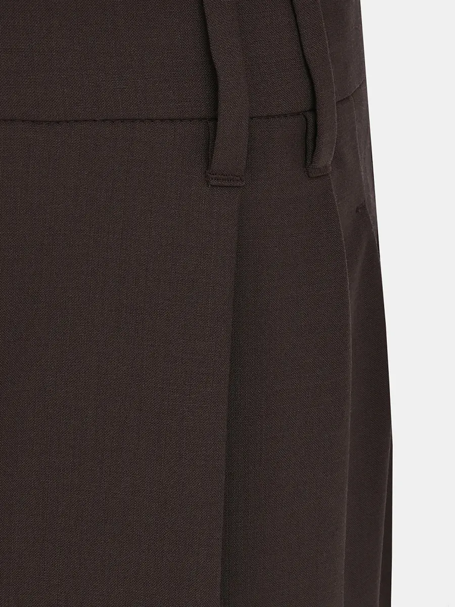 Брюки шерстяные