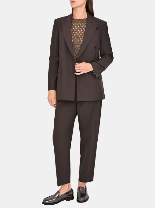 Брюки шерстяные BRUNELLO CUCINELLI