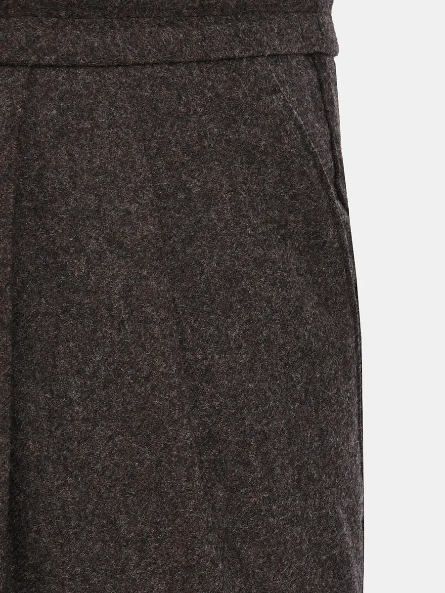 Брюки шерстяные