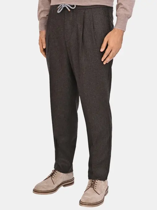 Брюки шерстяные BRUNELLO CUCINELLI