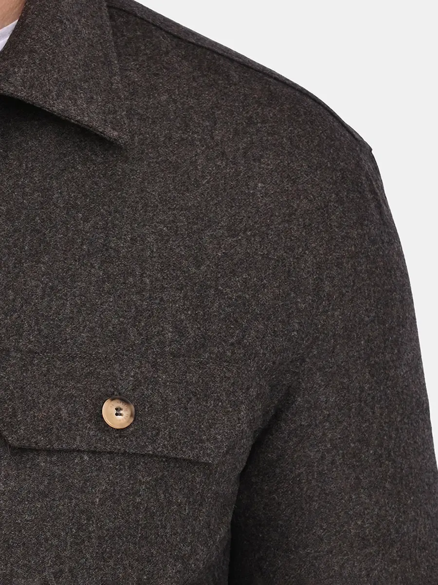 Рубашка Regular Fit шерстяная