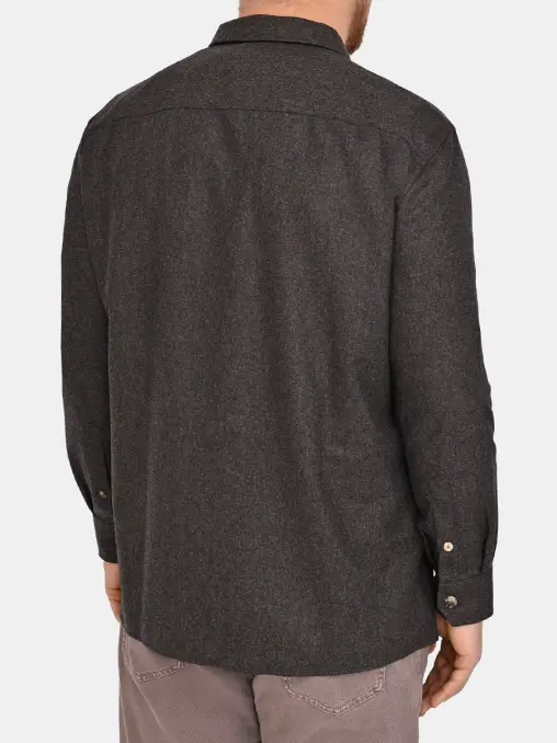 Рубашка Regular Fit шерстяная BRUNELLO CUCINELLI