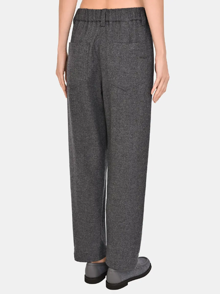 Брюки шерстяные