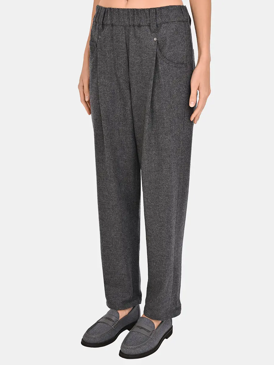 Брюки шерстяные