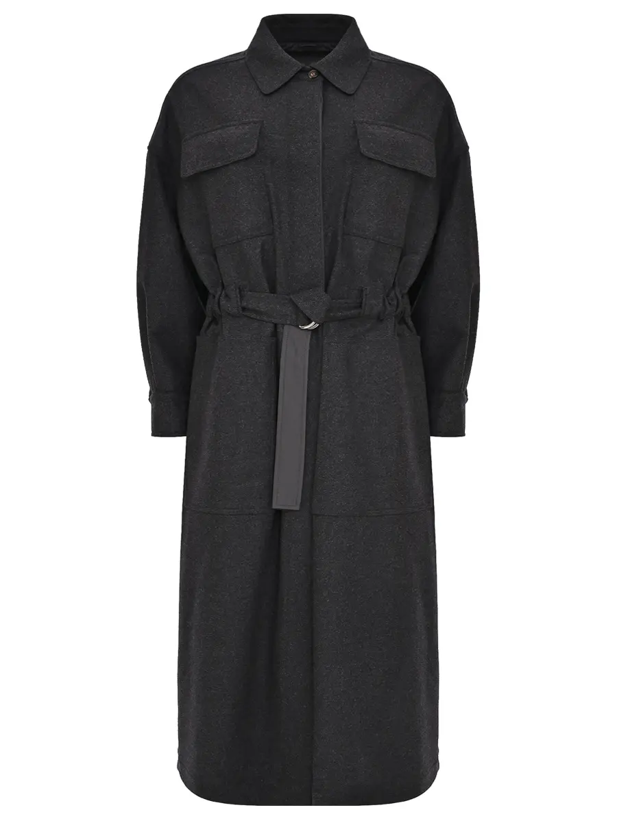 Пальто шерстяное