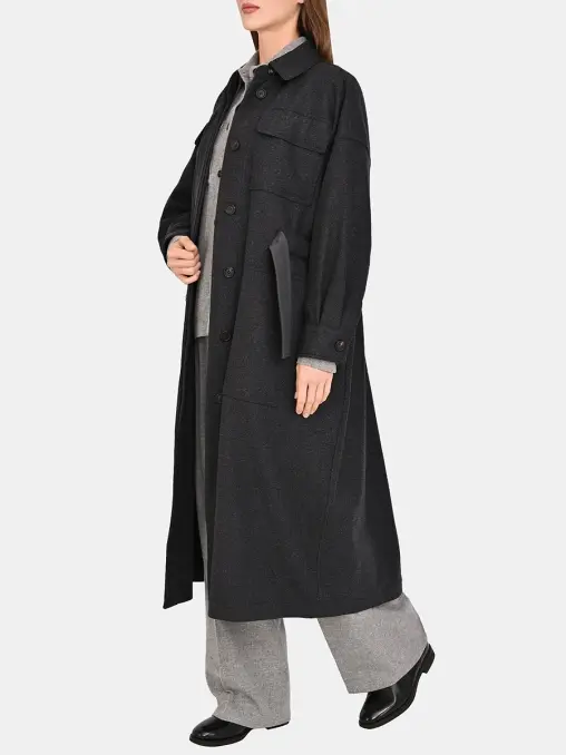 Пальто шерстяное BRUNELLO CUCINELLI