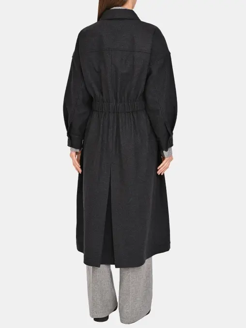 Пальто шерстяное BRUNELLO CUCINELLI