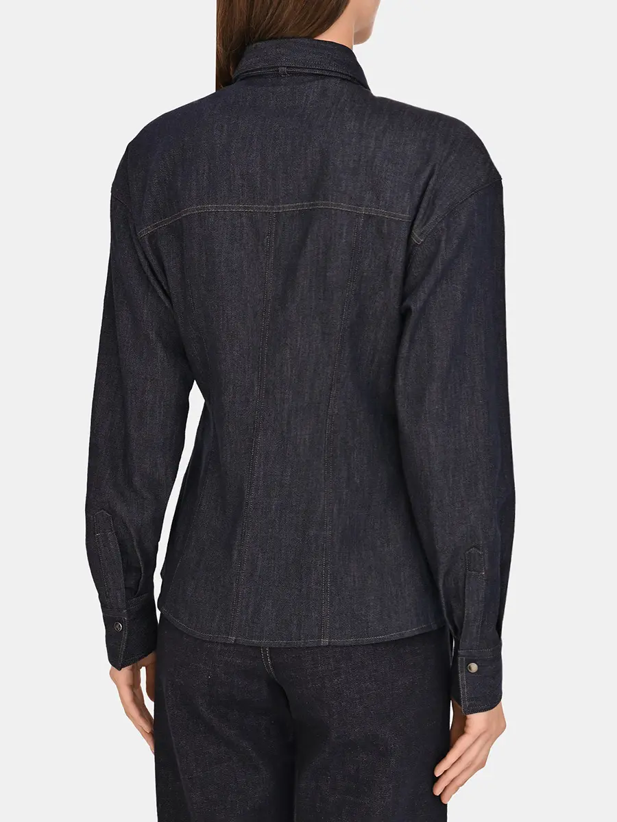 Рубашка джинсовая