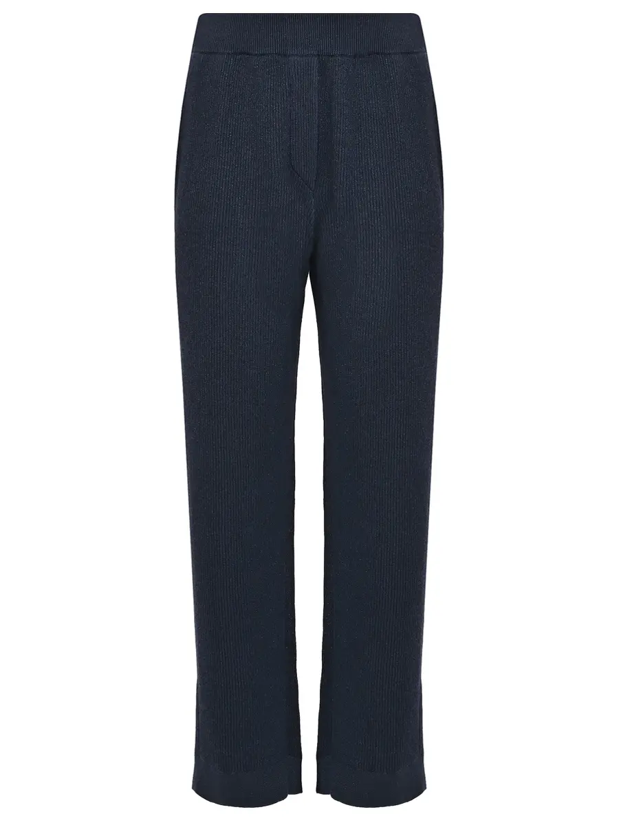 Брюки из хлопка и вискозы