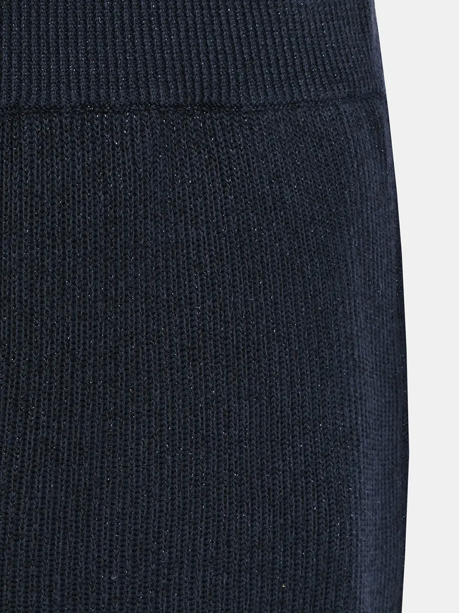 Брюки из хлопка и вискозы