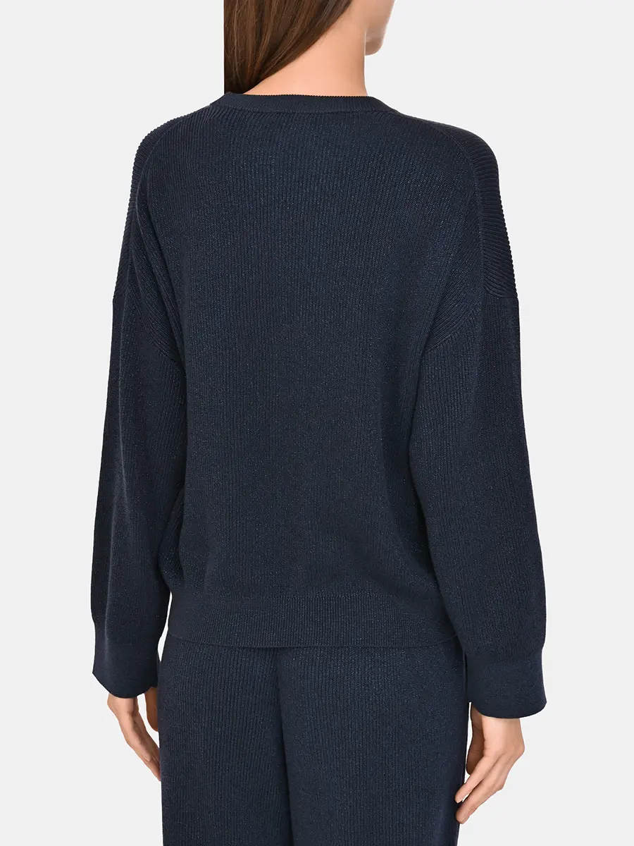 Джемпер из хлопка и вискозы