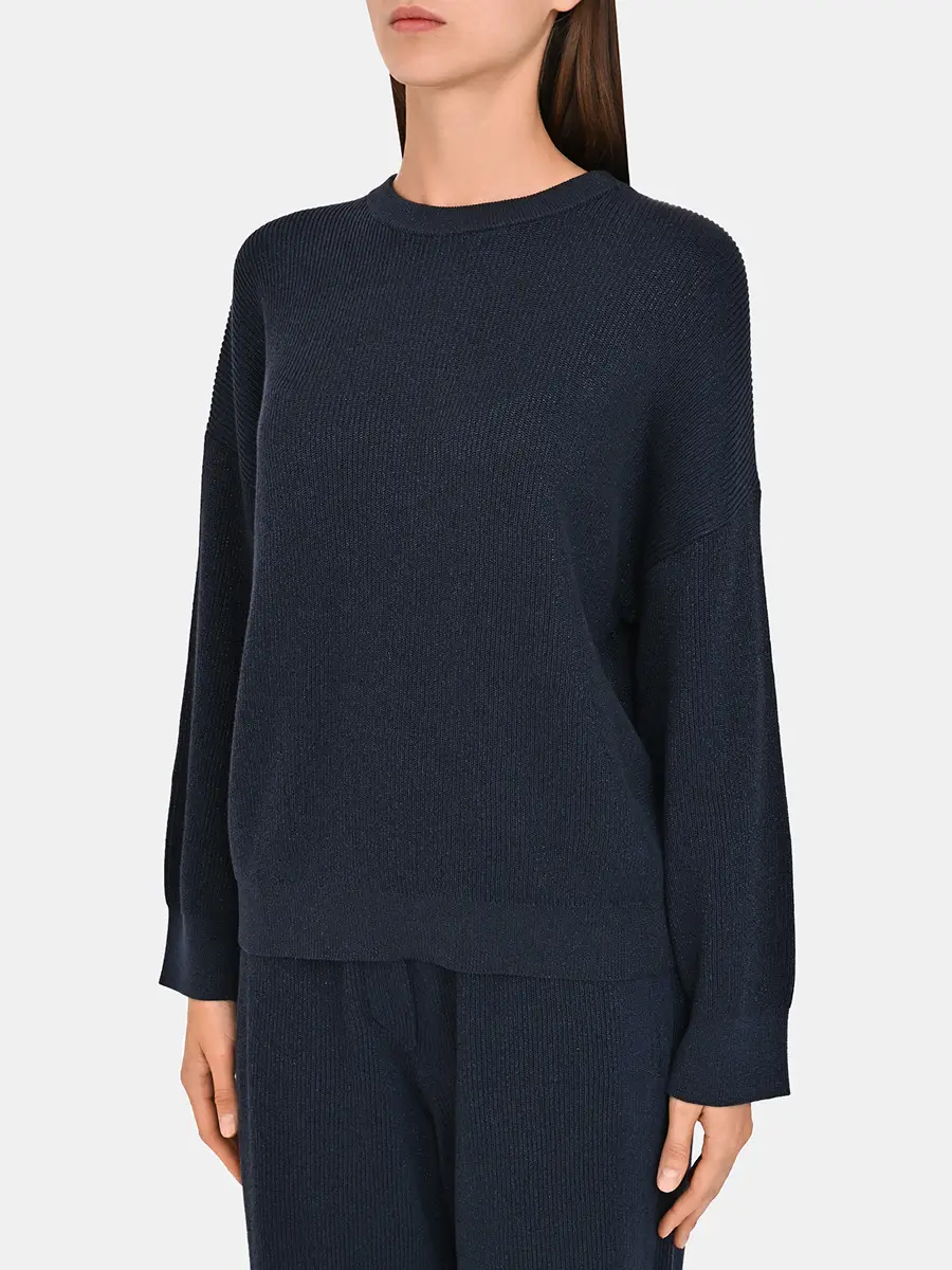 Джемпер из хлопка и вискозы