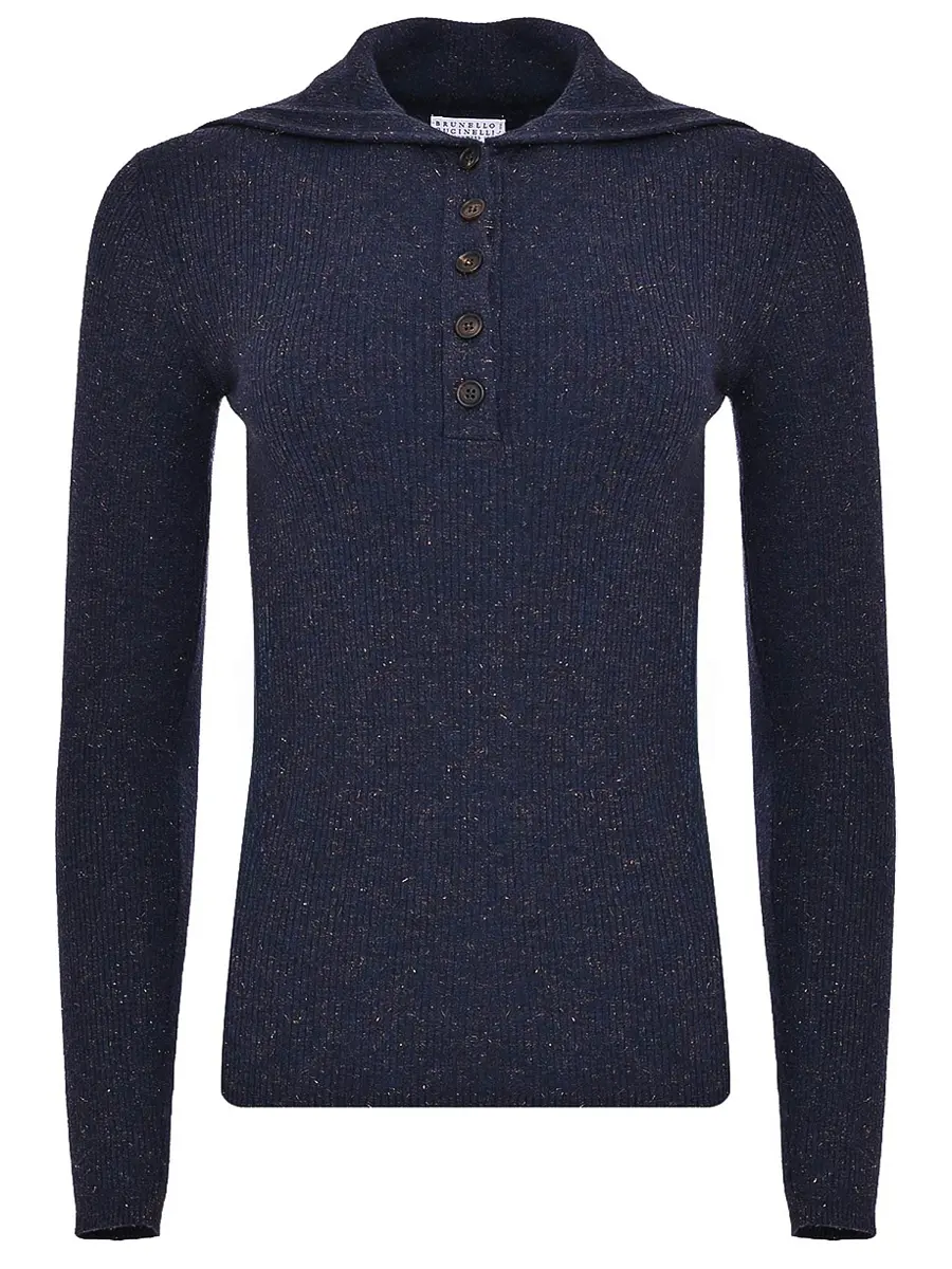 Поло из кашемира и вискозы