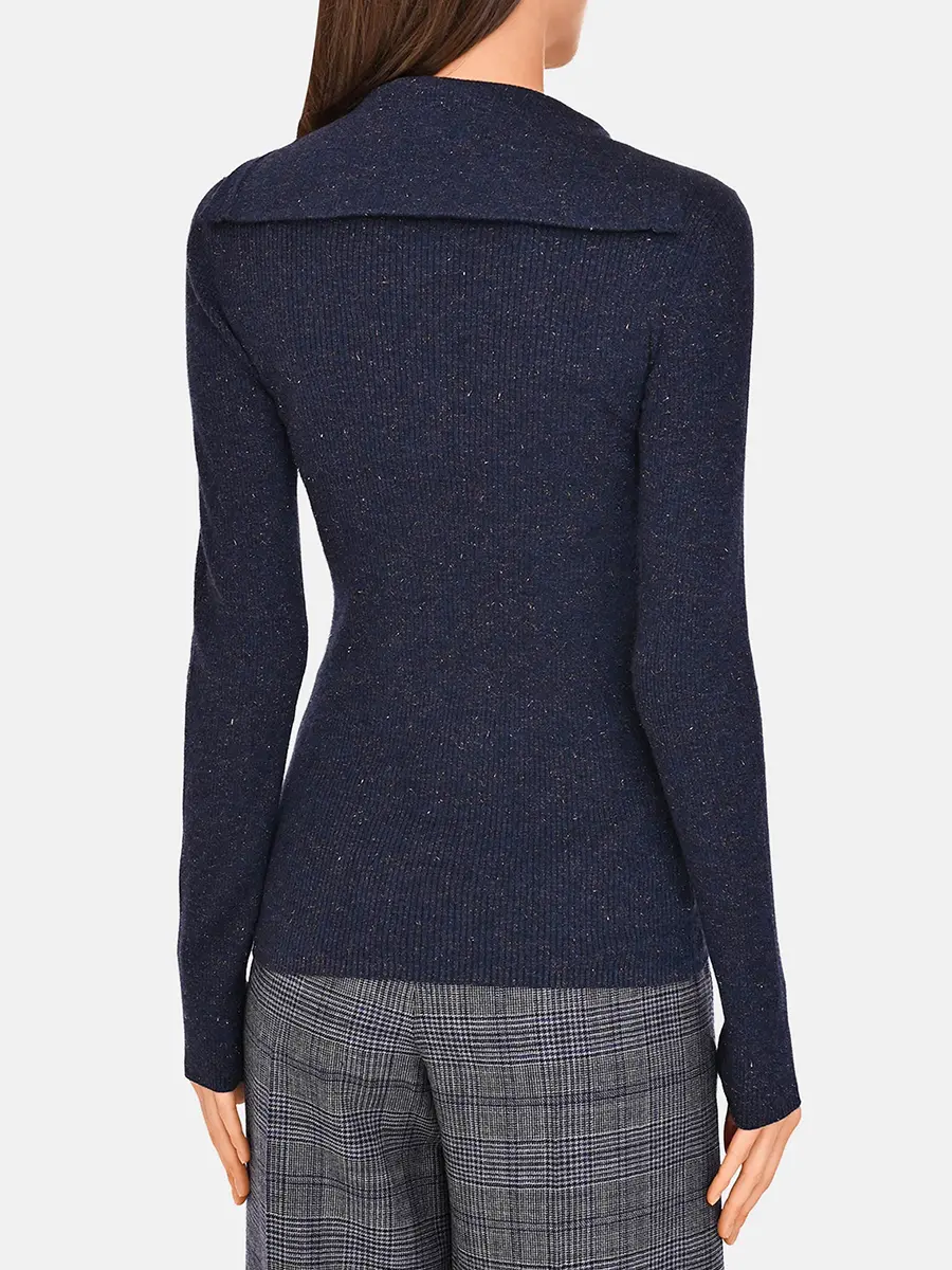 Поло из кашемира и вискозы