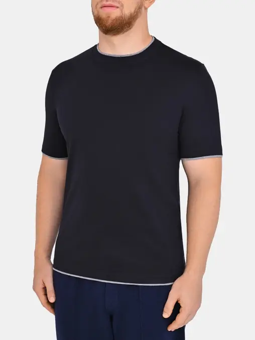 Футболка хлопковая BRUNELLO CUCINELLI