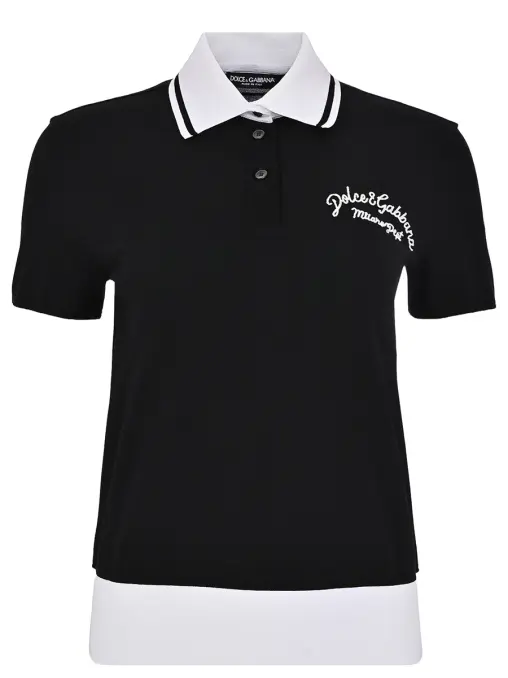 Поло хлопковое DOLCE & GABBANA