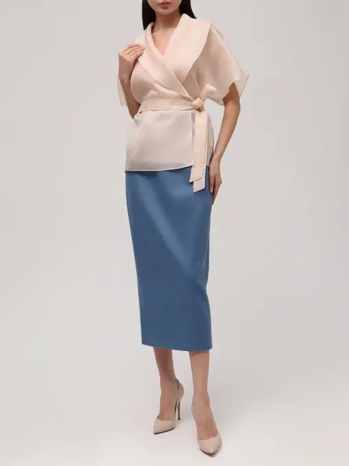 Блуза шелковая Феерия HANUM