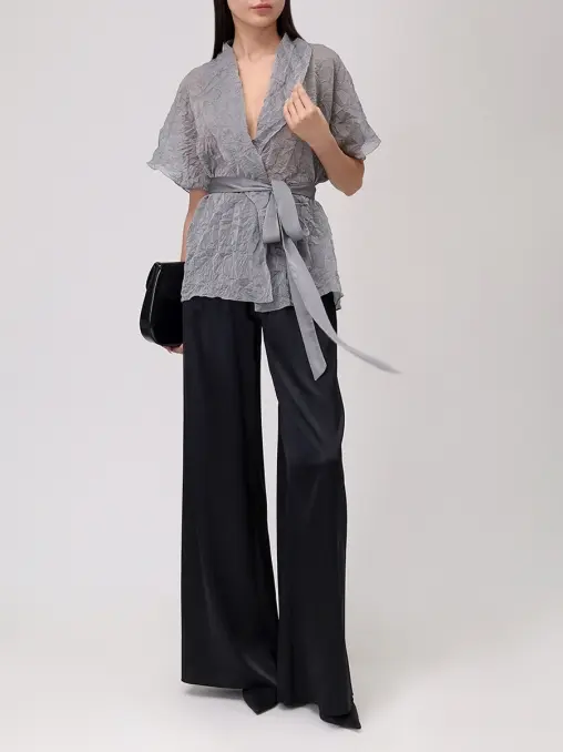 Блуза однотонная Феерия HANUM