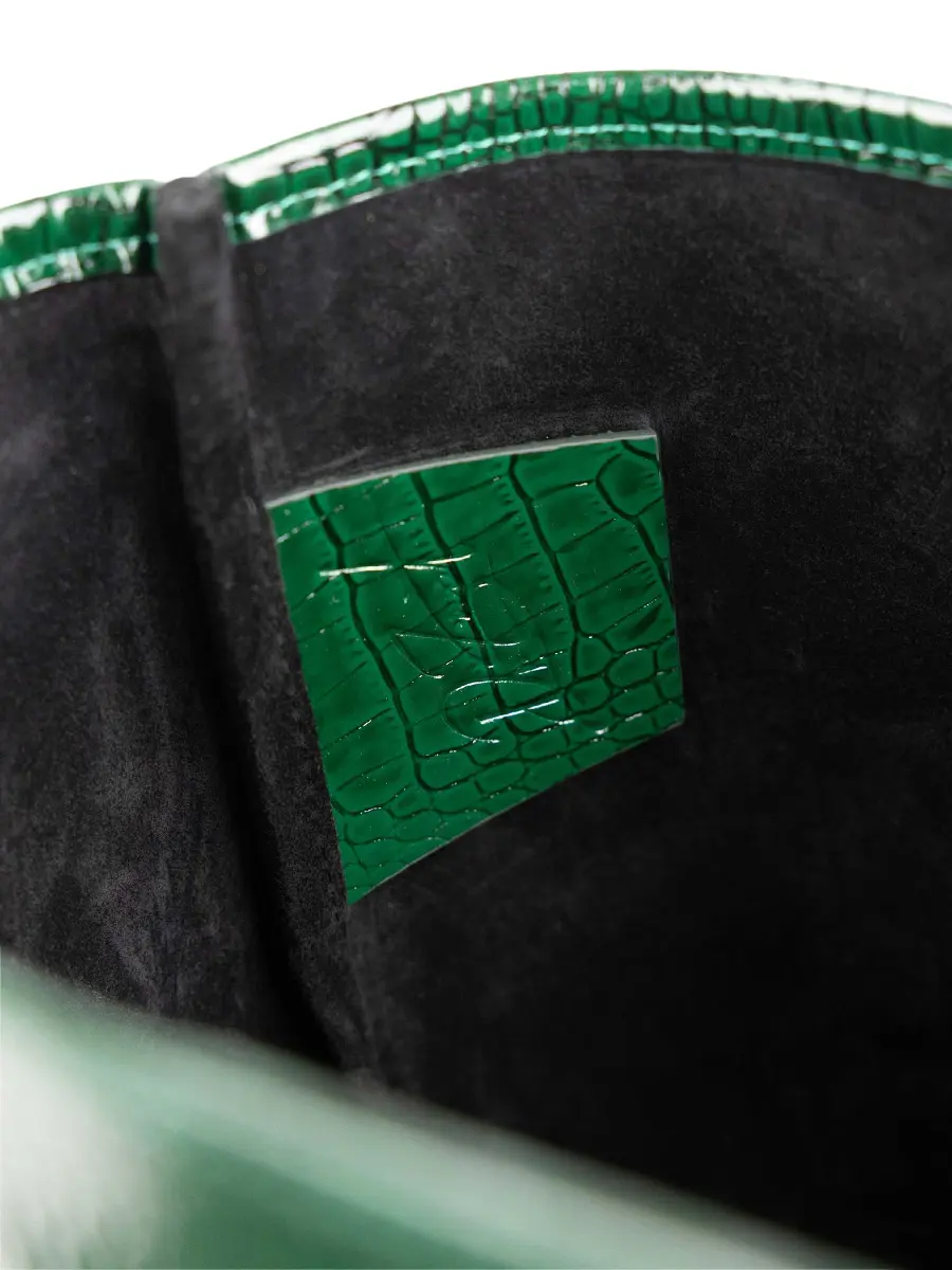 Шоппер M ГАВИАЛ кожаный