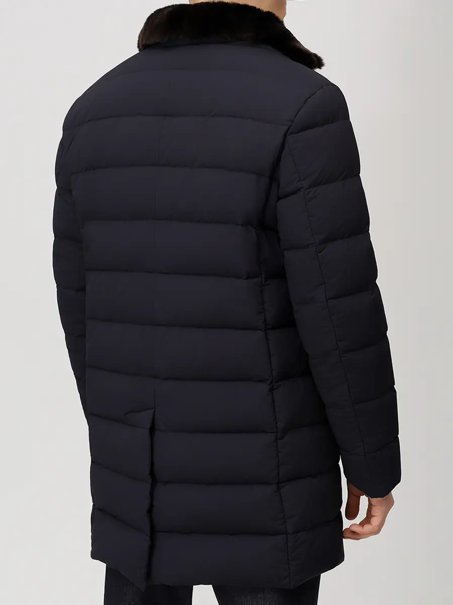 Пуховик стеганый