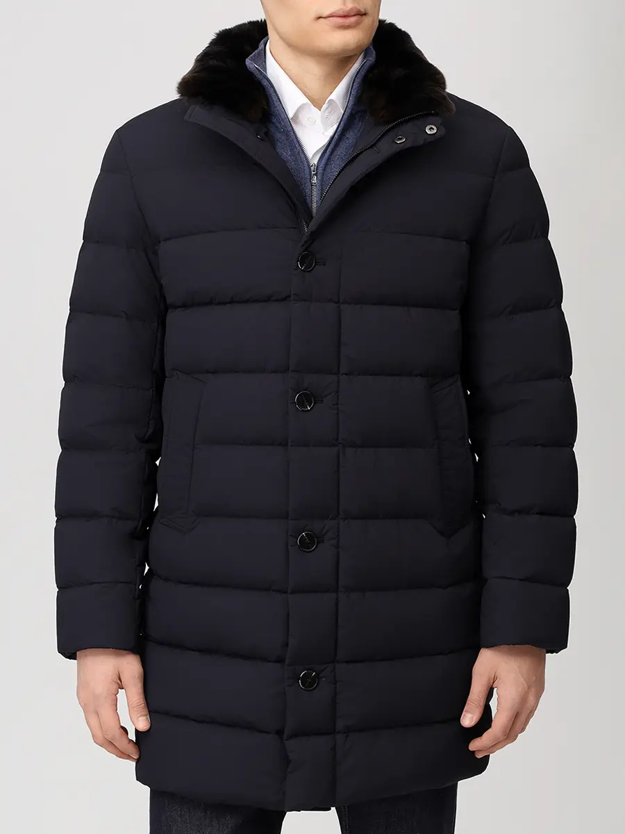 Пуховик стеганый