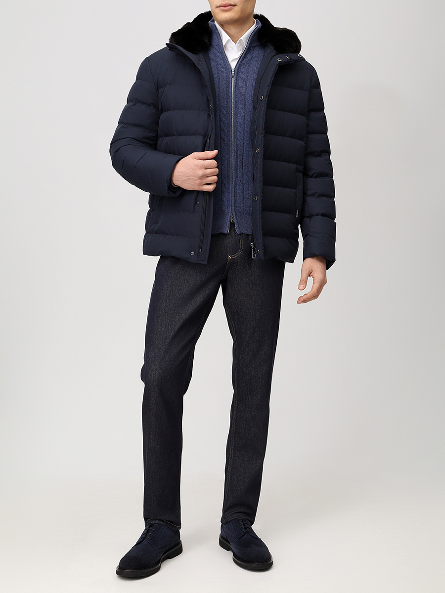 Пуховик стеганый