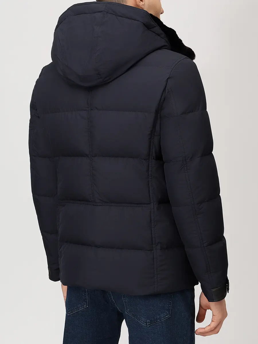 Пуховик стеганый