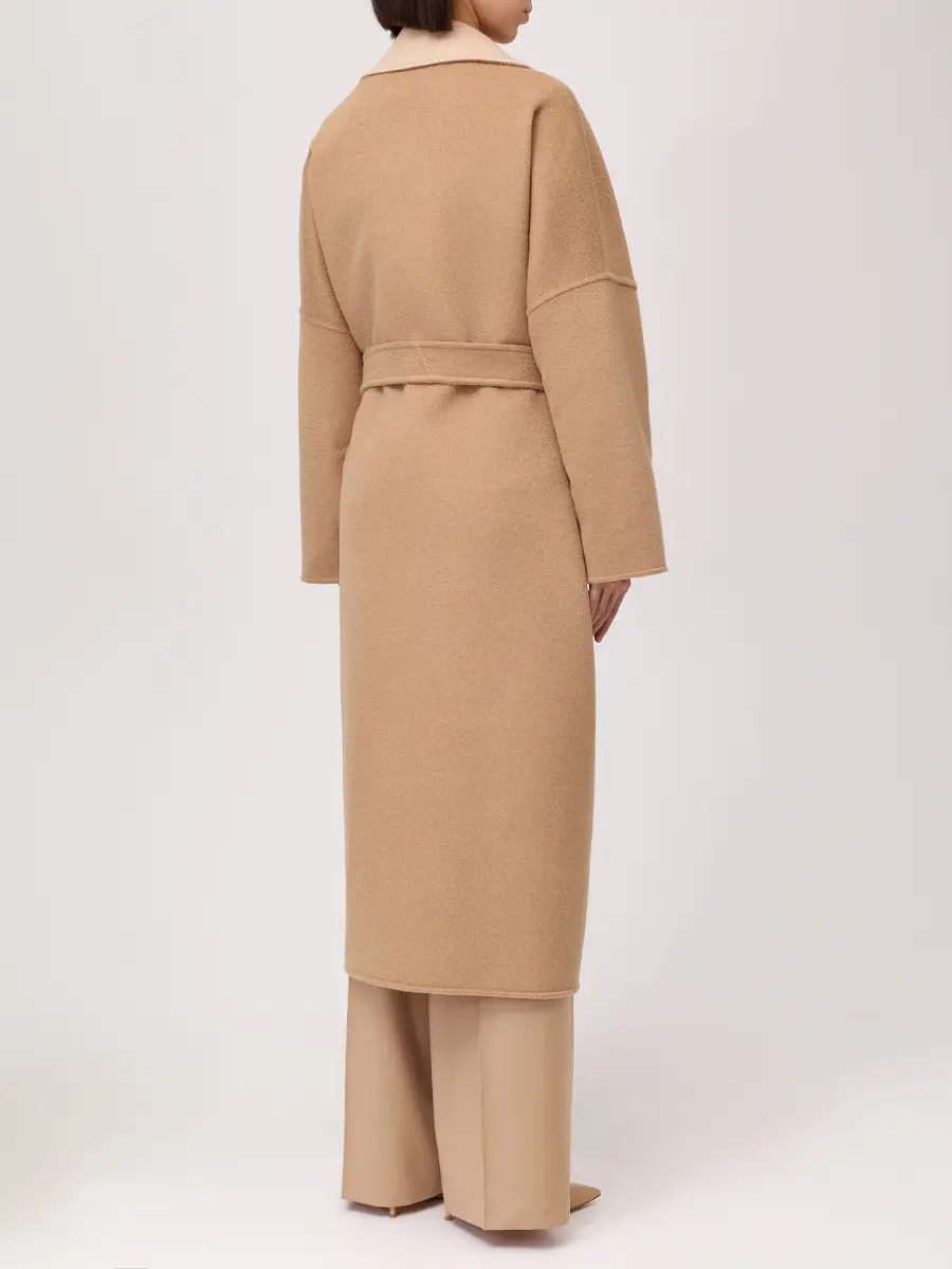 Пальто из кашемира и шерсти