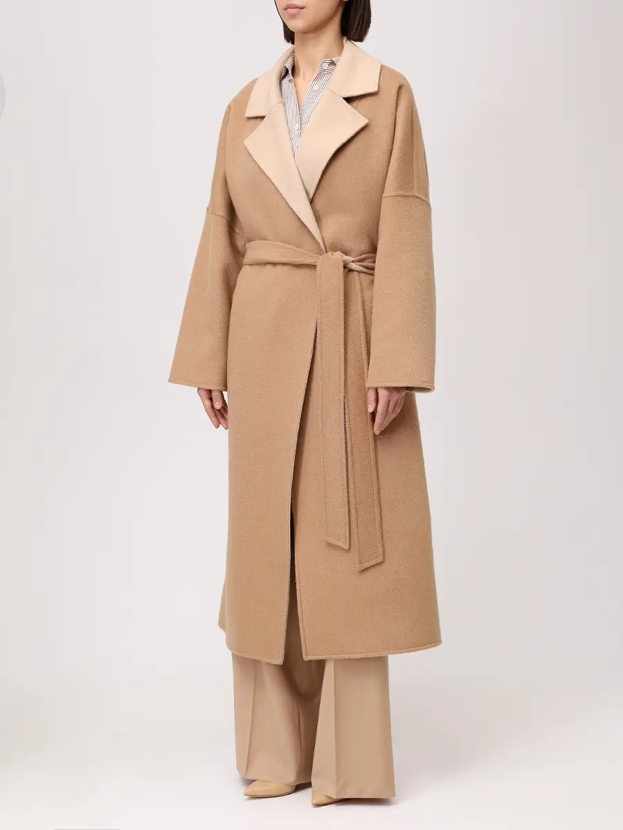 Пальто из кашемира и шерсти