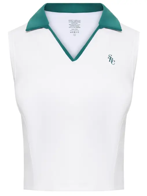 Поло однотонное SPORTY & RICH