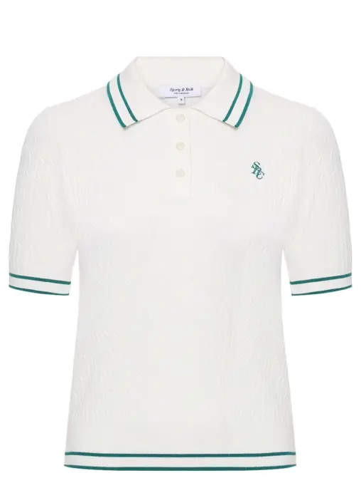Поло из вискозы SPORTY & RICH