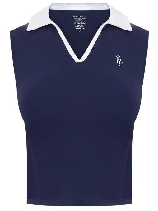 Поло однотонное SPORTY & RICH