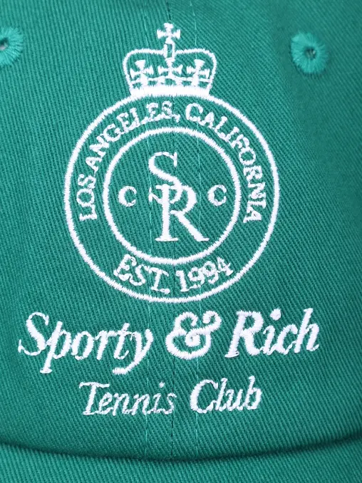 Бейсболка хлопковая SPORTY & RICH