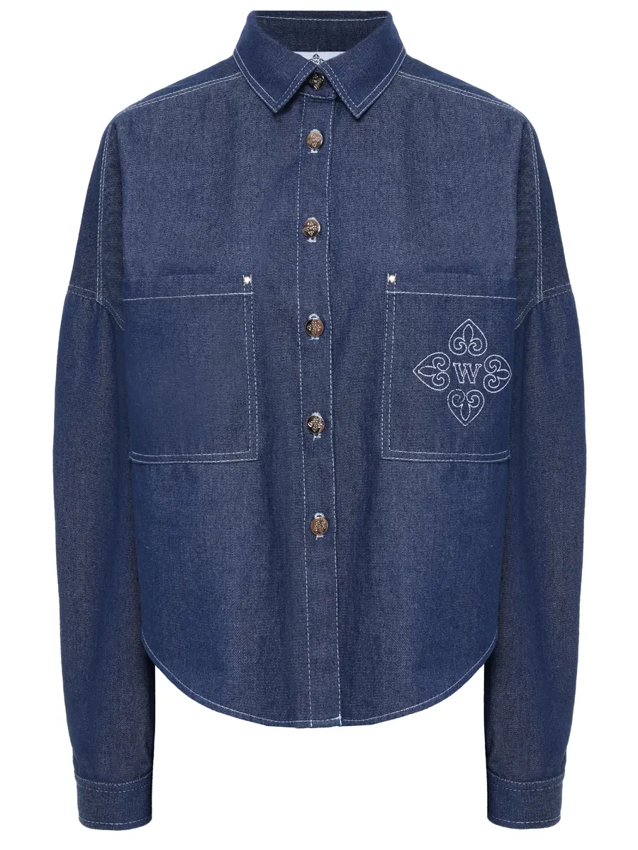 Рубашка Marine джинсовая