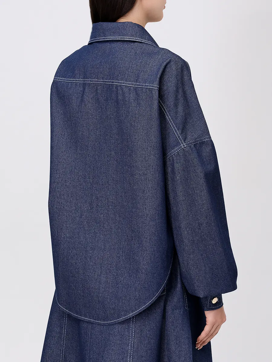 Рубашка Marine джинсовая