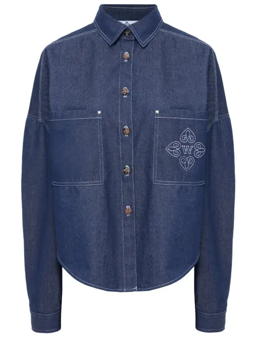 Рубашка Marine джинсовая WHITE LILY