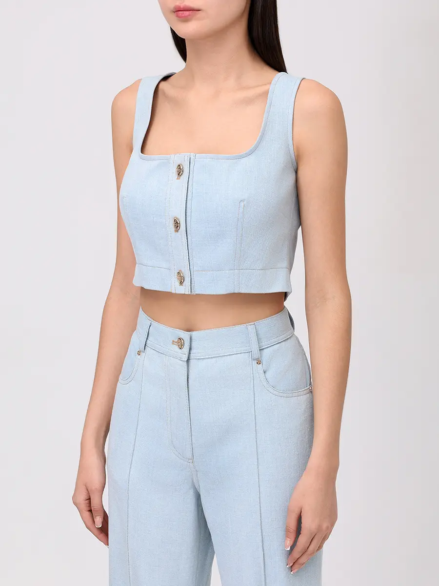 Топ Cat джинсовый