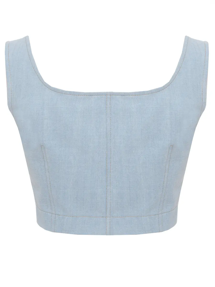 Топ Cat джинсовый