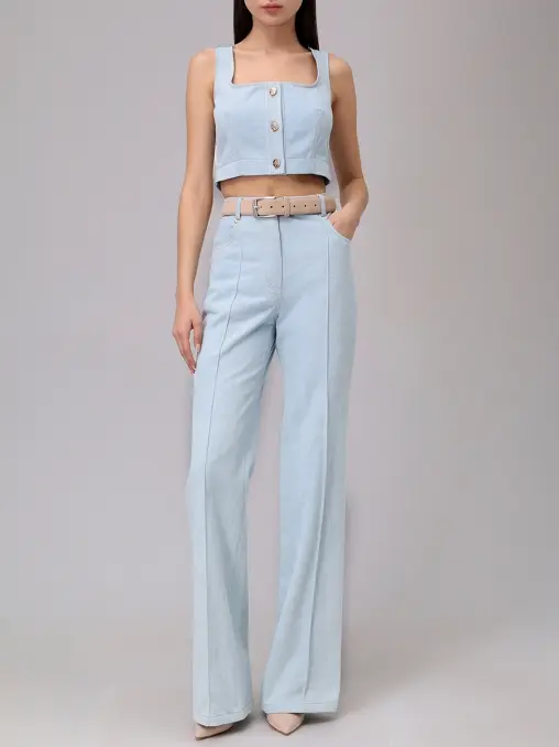 Топ Cat джинсовый WHITE LILY