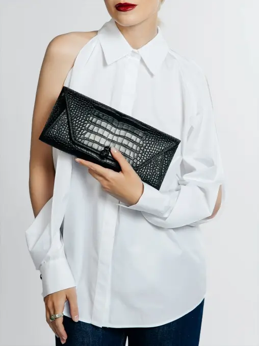 Клатч KONVERT L кожаный PARS