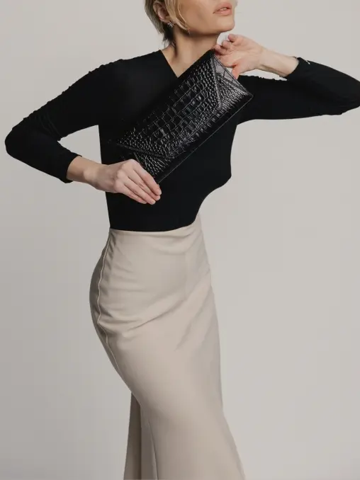 Клатч KONVERT L кожаный PARS