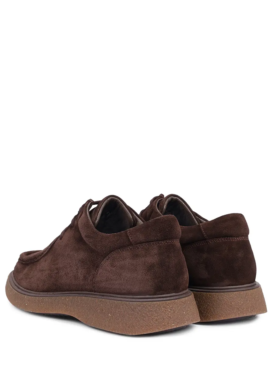 Полуботинки замшевые