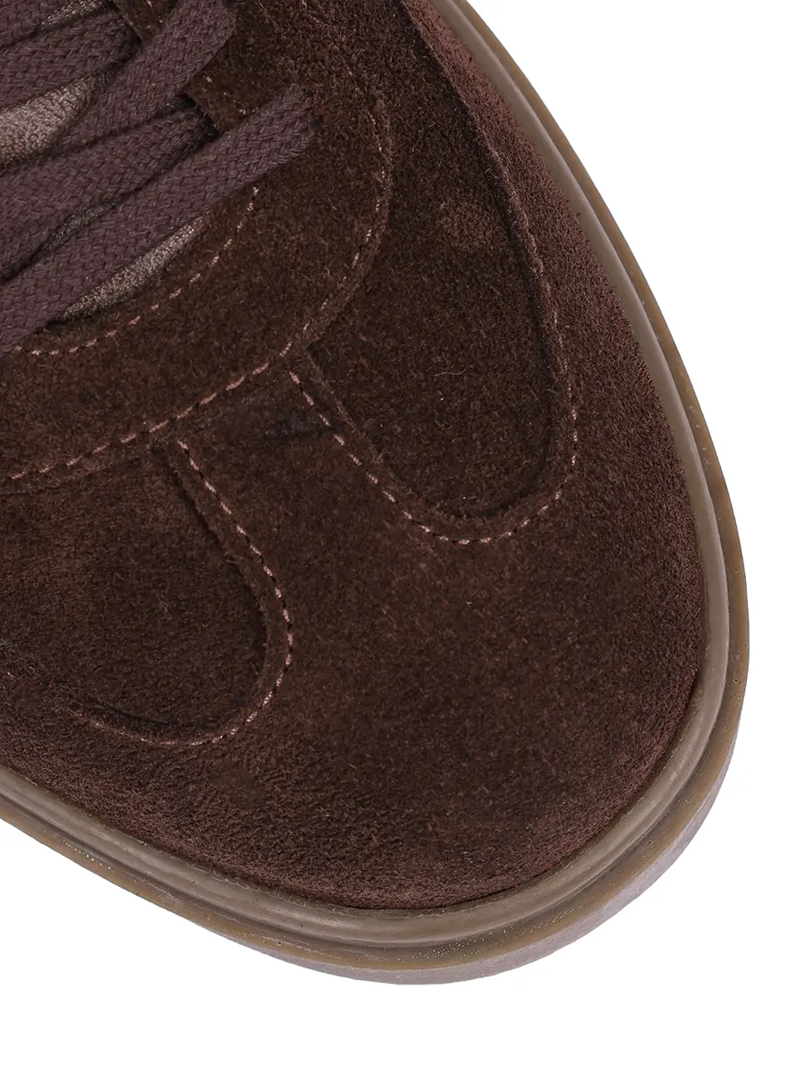 Кеды замшевые